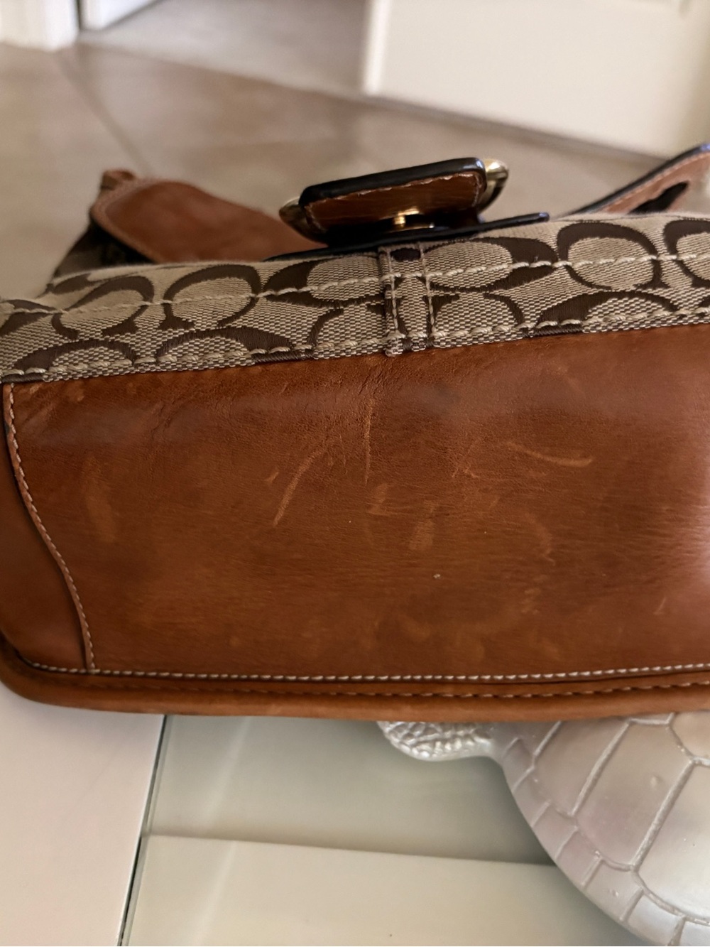 Authentic Coach Purse - Picture 11 of 16